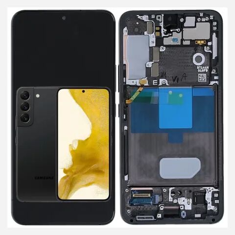 SAMSUNG DISPLAY S901B S22 WITH FRAME GREEN