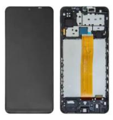SAMSUNG DISPLAY A022 A02 2021 BLACK WITH FRAME